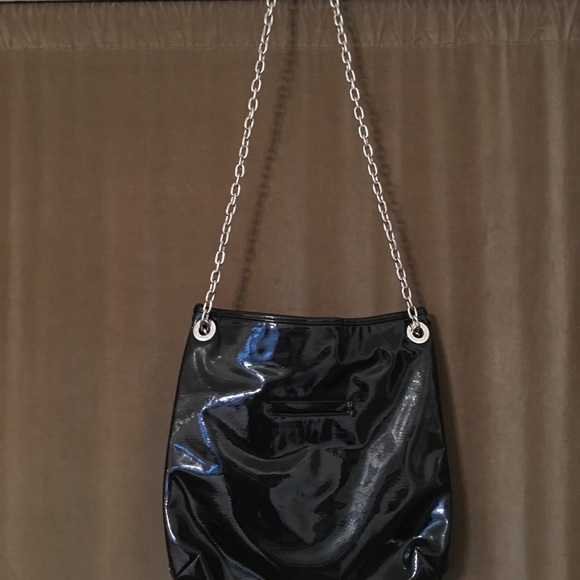 Grace Adele Black Patent Leather Bag - Picture 3 of 5
